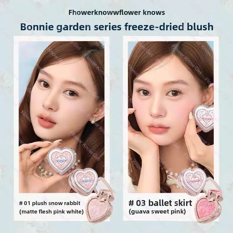 Flower Knows ALL IN ONE 10pcs Makeup Kit Bonny Garden Iris Gift Set Lip Balm Blush Eyeshadow Cushion Foundation Makeup Set — image 3