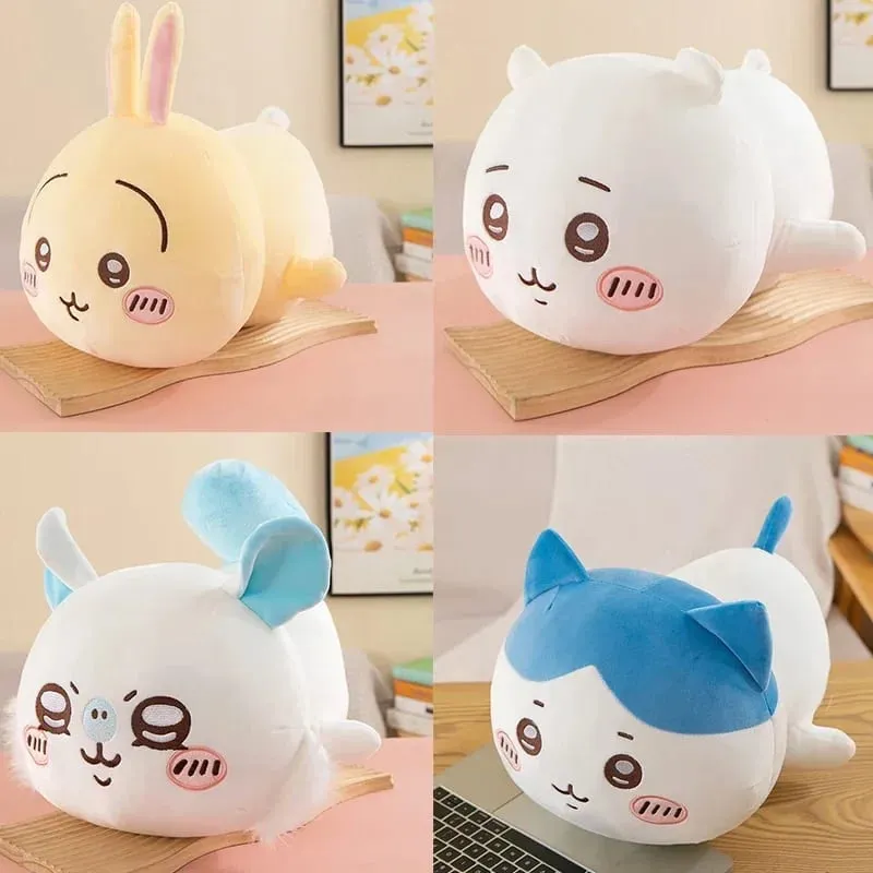 30/40CM Siri Chiikawa Boneka Panjang Kartun Hachiware Bantal Lembut Saiz Besar Hiasan Anak Patung Mewah Hadiah Ulang Tahun Mainan Kanak-kanak Perempuan — image 4