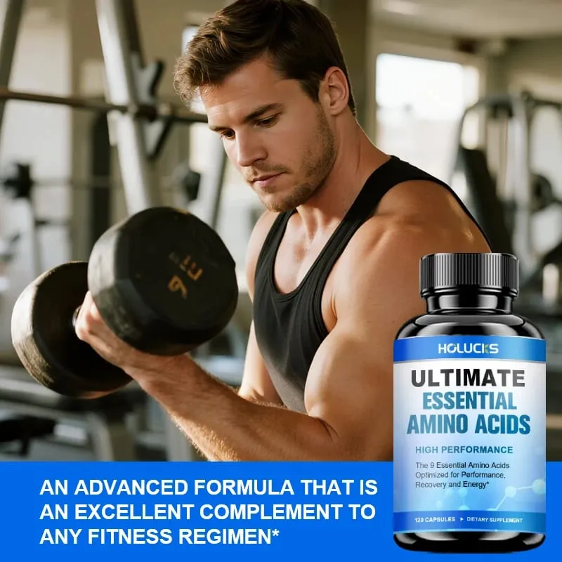 L'integratore di aminoacidi essenziali definitivo supporta il recupero della riparazione muscolare e aumenta l'energia per gli appassionati di palestra e fitness — image 6