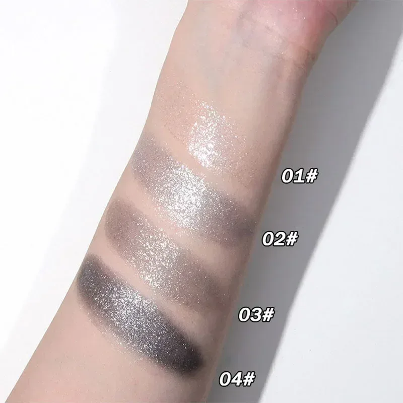 Fard à paupières en Gel liquide, paillettes perlées, surligneur pour le corps, diamant monochrome scintillant, ver à soie, paillettes brillantes, séchage rapide — image 7