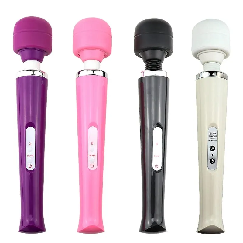 เครื่องสั่นที่มีประสิทธิภาพ Body Massager 10 Speed Ultra ขนาดใหญ่ AV Stick G-spot Dildo Clitoral Stimulator ผลิตภัณฑ์เพศ Sex Toy สำหรับผู้หญิง — image 1