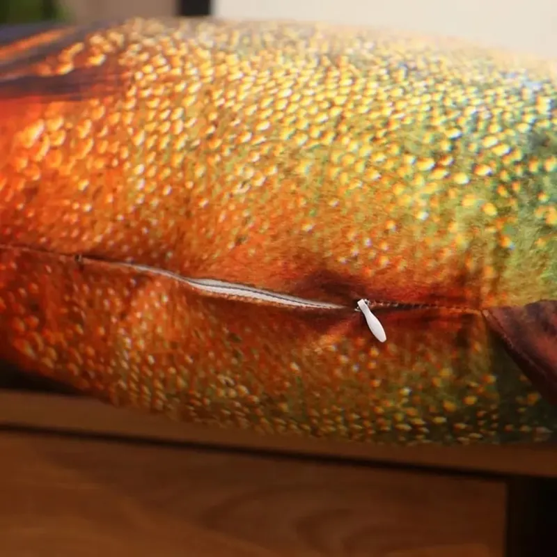Sofa Kissen Barsch Simulation Fisch Kissen Gefüllte PP Baumwolle Cartoon Fisch Weiche Zackenbarsch Fisch Anime Kissen Hause Dekoration — image 8