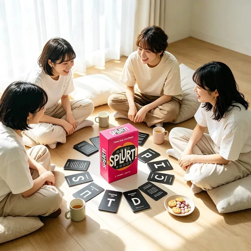 Gicler ! Jeu de cartes au rythme rapide – Pensez vite, dites-le, jeu de société de stratégie de première partie, activité de groupe pour la famille et les enfants, jouets cadeaux