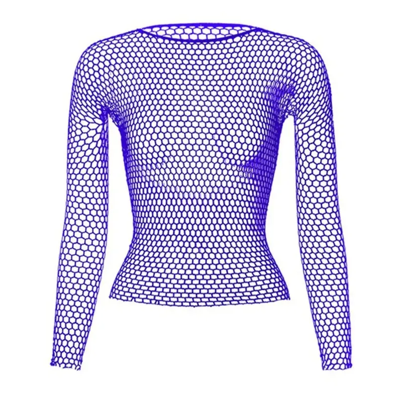 Women Sexy Lingerie Costumes Bodystocking Night Dress Nightwear Hollow Out Fishnet Long Sleeve Tops Base Tanks Underwear — image 13