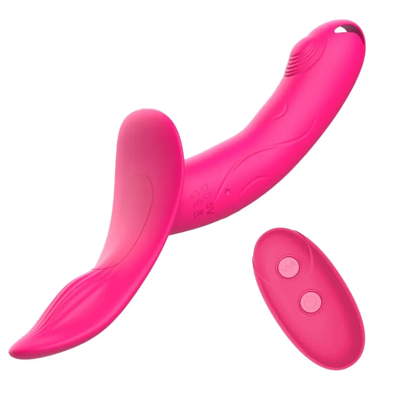 7 ความเร็ว Wearable Double Vibrators สำหรับผู้หญิงเลสเบี้ยน USB ชาร์จสายหนังไม่มีสายหนัง Dildo หญิงผู้ใหญ่ของเล่น — image 8