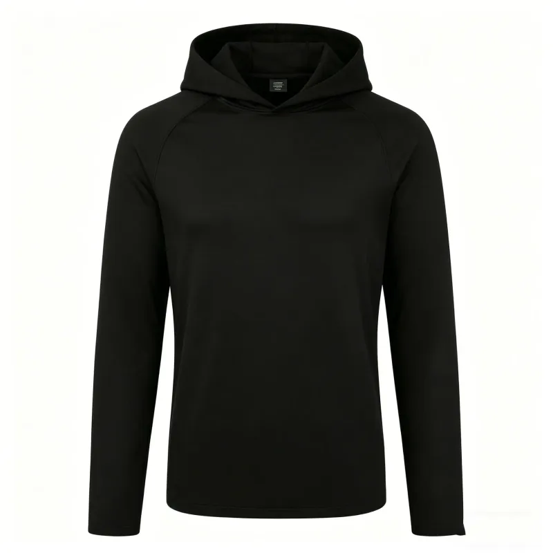 เสื้อแขนยาวผู้ชายHoodiesป้องกันแสงแดดเสื้อQuick Dryเสื้อยืดบุรุษเพาะกายฟิตเนสกล้ามเนื้อSportwear Gymเสื้อผ้า — image 1