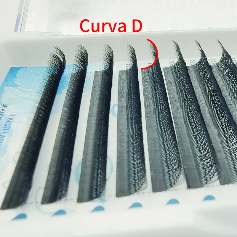 Tbestt 5D-W Shaped Eyelash Extension Premade Volume Fans Clover W Style Lashes False Mink Soft Easy Faning Eyelash — image 5