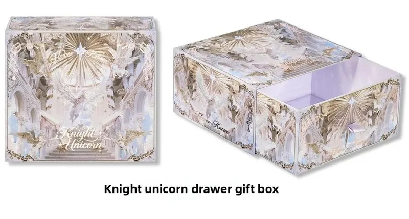 Flower Knows Unicorn Vintage Eyeshadow Palette Blush Highlighter Lipstick Cute Girly เครื่องสำอางสำหรับผู้หญิง — image 24