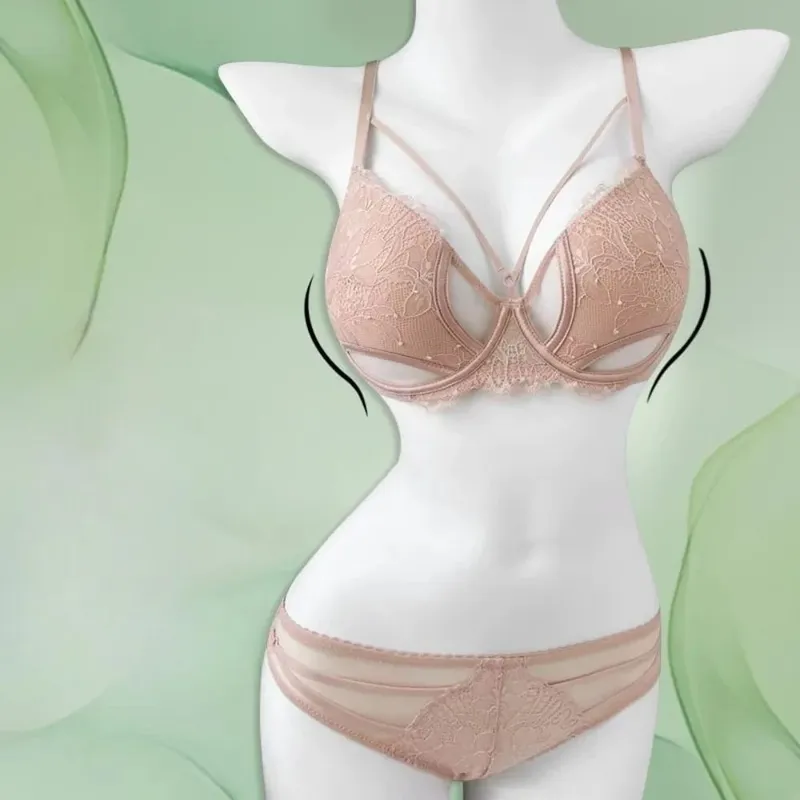 1. BANERDANNI เซ็กซี่ Pure Desire Bra ชุดหน้าอกใหญ่ Minimizer Push Up ด้านข้างสนับสนุน Anti Sagging Anti-ขยับขยายชุดชั้นในขายร้อนที่ดีที่สุด — image 5