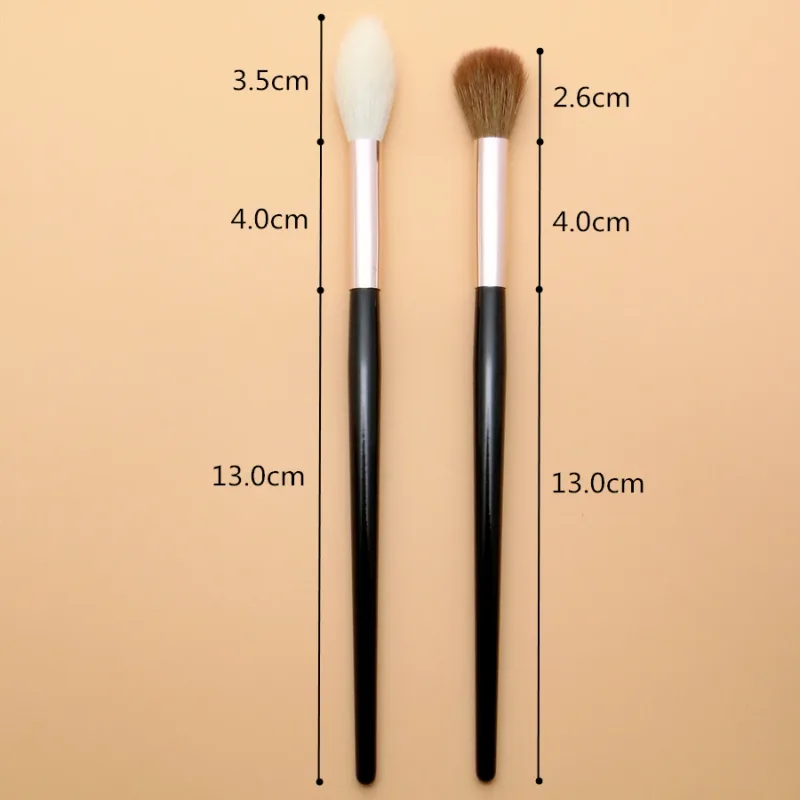 Highlighter Make-up Pinsel Top Ziegenhaar Hochwertige Lidschatten Blender Kontur Augenbrauen Lidschatten Make-up Pinsel — image 2