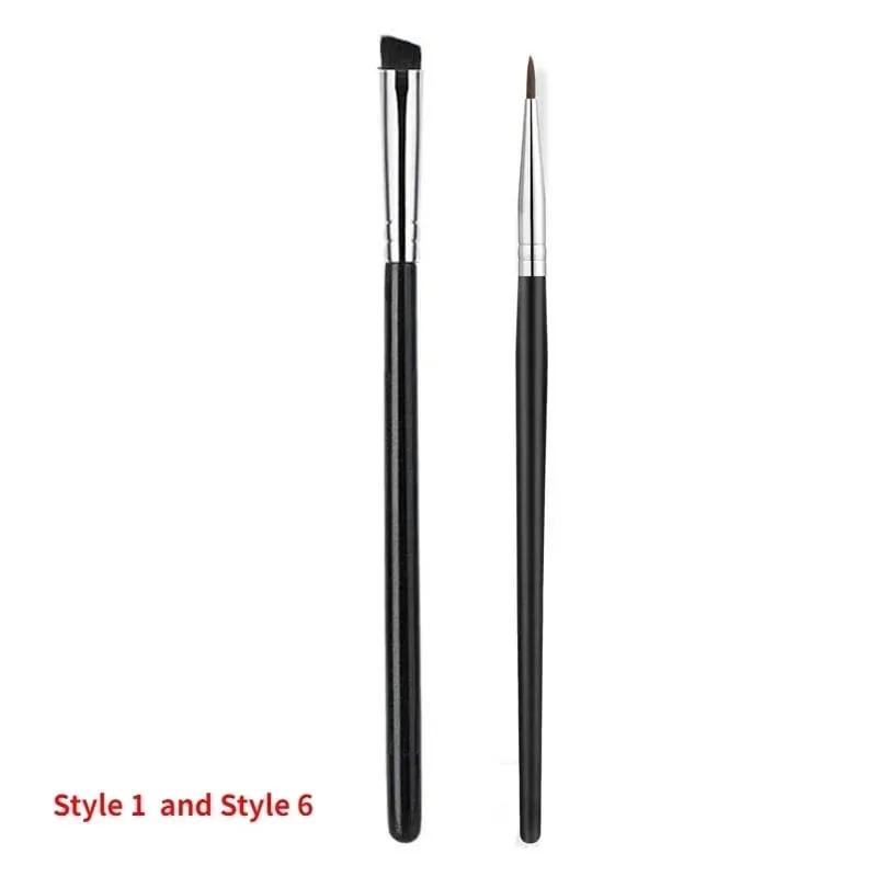 Bent Liner แปรงแต่งหน้าแปรงอายไลเนอร์มุม Fine แปรงอายไลเนอร์ Eye Contour เครื่องมือแต่งหน้าอายแชโดว์ Eye Brow แปรงเครื่องมือ — image 9