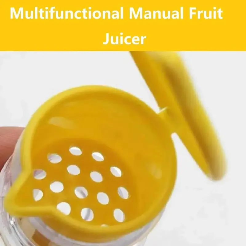 새로운 플라스틱 수동 감귤류 Juicer 미니 레몬 Juicer 오렌지 압착기 쉬운 주스 추출기 신선도 보존 주방 물건 — image 5