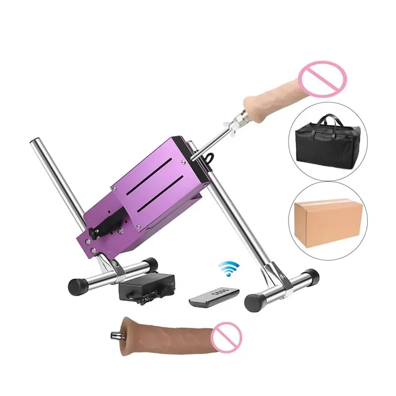 שדרוג מכונת סקס עם שלט רחוק Super Silent Ultra Adjustable Vac U Lock 30db 70W מכונת אהבה עם Big D חינם — image 10