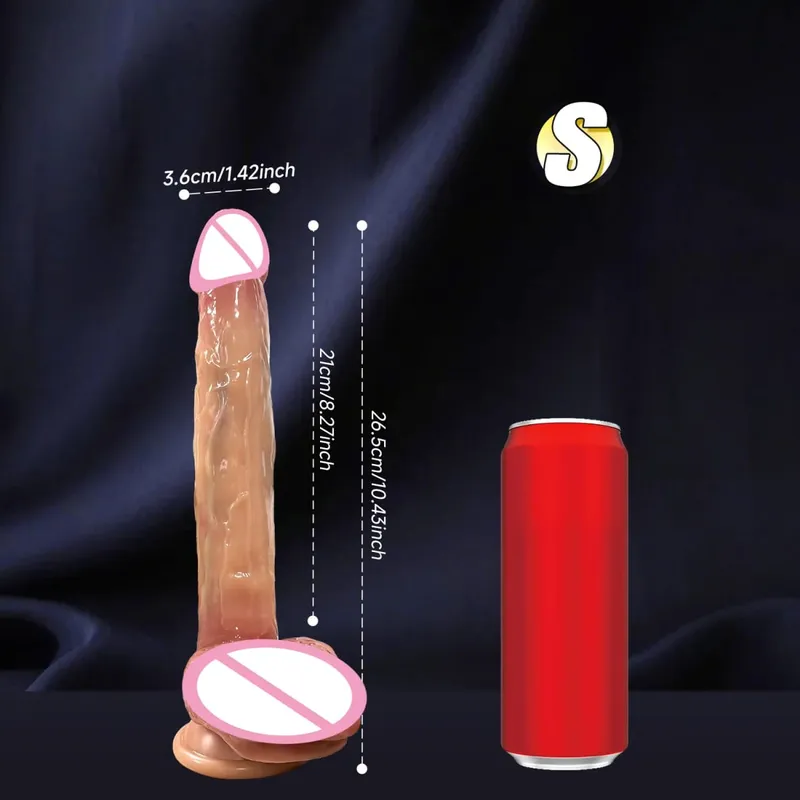 Besar Tebal Realistis Dildo Penis Besar Penetrasi Ganda Anal Plug Vagina Masturbasi Kontol Palsu Mainan Seks Dewasa untuk Wanita Sexuales — image 9