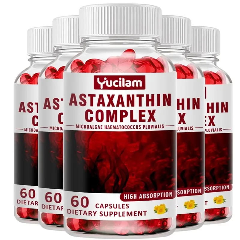 อาหารเสริม Astaxanthin 24 มก. - สนับสนุนสารต้านอนุมูลอิสระของผิวหนัง & ดวงตา สุขภาพข้อต่อและระบบภูมิคุ้มกันปกติ — image 9