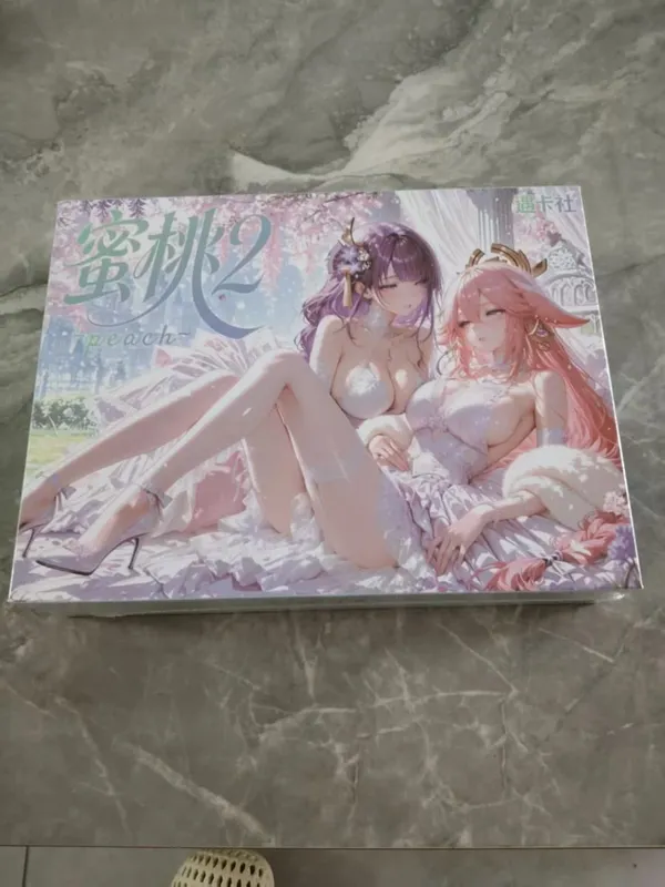 Pek Pengembangan Peach 2: Kad Koleksi Permainan Cerita Dewi Barangan Watak Kad Anime Hadiah untuk Pengumpul — image 4