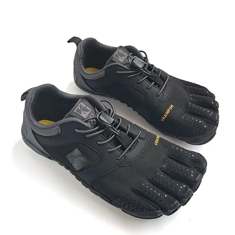 2026 ใหม่ผู้ชาย FiveFinger รองเท้าผ้าใบลำลอง Unisex Split Toe รองเท้าผู้ชายกลางแจ้ง Off-road รองเท้าคู่ห้า Toe วิ่งรองเท้า 35-47