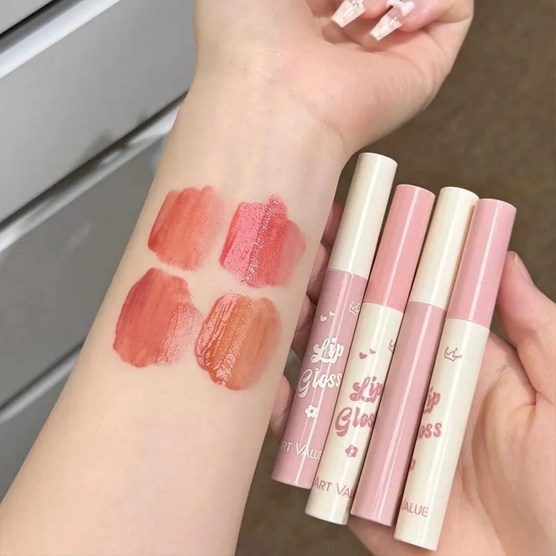 Makeup Set ART VALUE obsahuje 4 glazury na rty 1 lisovaný pudr 1 tvářenku 1 tužku na oči 1 tužku na obočí 1 kosmetiku s řasenkou na krk — image 4