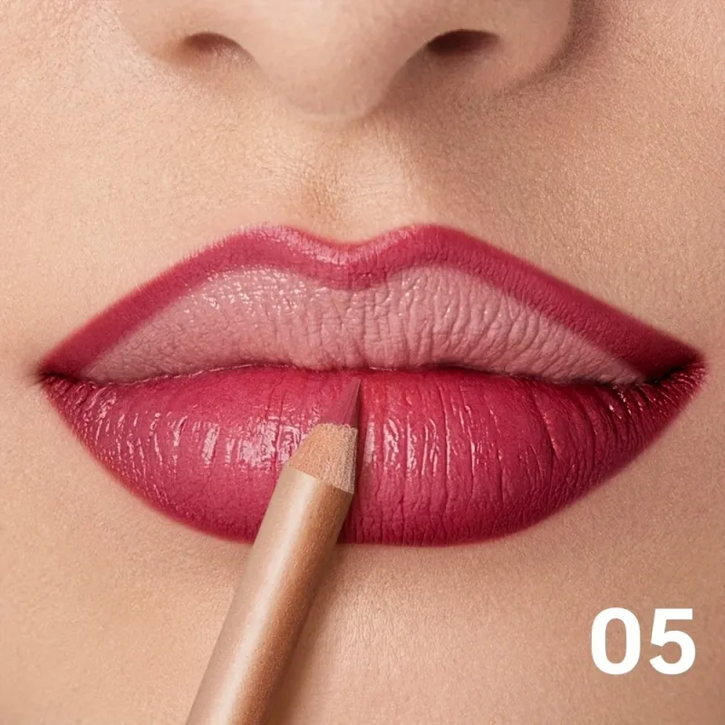 Matte Lip Liner Pencil Nude Long-Lasting Waterproof Smudge-Proof Precise Outline Smooth Creamy Formula — image 19