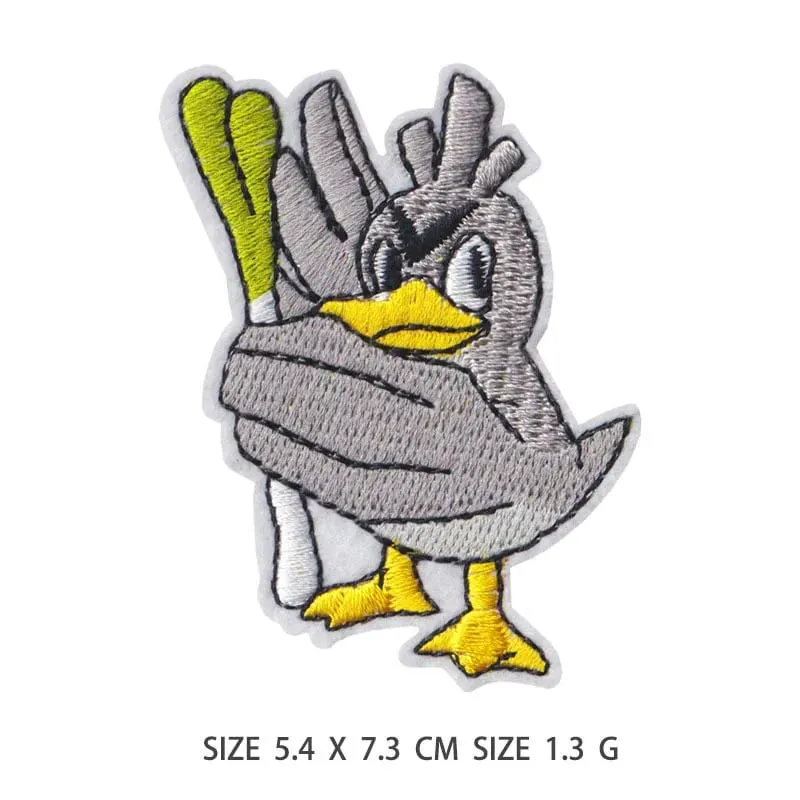30 Stijl Doek Patch Pikachu Charizard Kleding Stickers Naaien Borduren Patches Applique Ijzer Op Kleding Cartoon Diy Kledingstuk — image 35