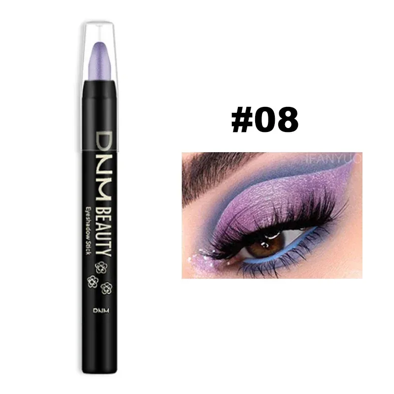 16 สี Pearlescent อายไลเนอร์อายแชโดว์ดินสอสี Glitter กันน้ำยาวนาน Shimmer Eye แต่งหน้า Non-smudge อายไลเนอร์ — image 14