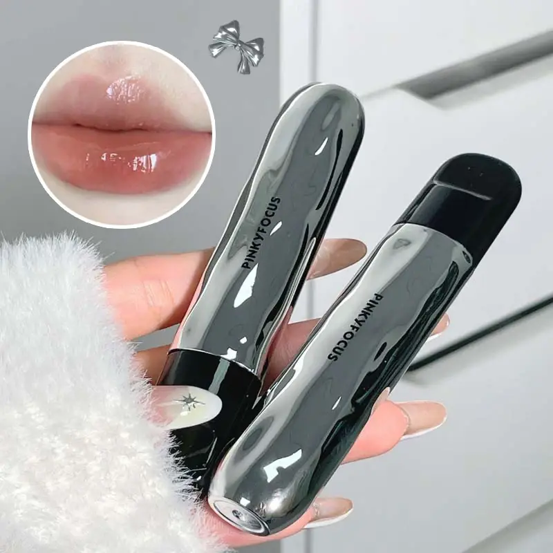 Nude Mirror Lip Gloss Clear Moisturizing Hydrating Water Light Jelly Plump Lip Glaze Oil Lipstick Tint Makeup Korean Cosmetics — image 2