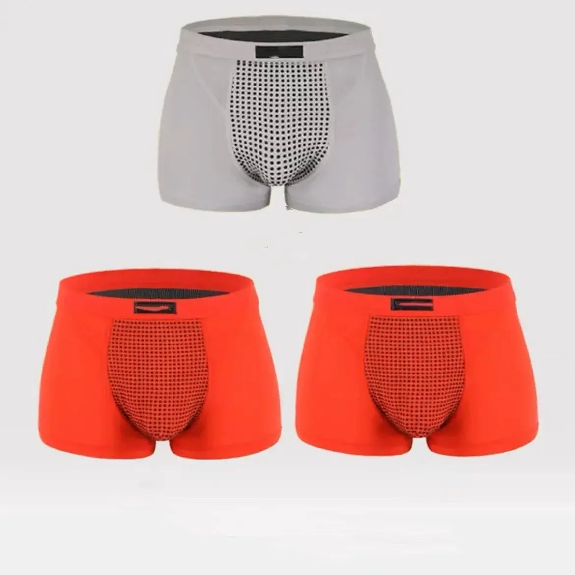 3PC Herren-Magnettherapie-Unterwäsche, verbesserte Boxershorts mit 22 Magneten, L-6XL, Anti-Schmerz-Gesundheitsunterwäsche, brasilianische atmungsaktive Männer — image 1