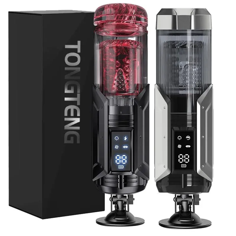 Masturbatore maschile automatico Stroker con 7 Succhiare Spinte Rotanti Leccate Figa tascabile per adulti Giocattolo del sesso per uomini Macchina del sesso per pompini — image 1