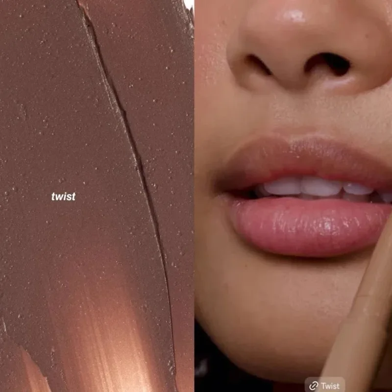 Pen Bentuk Bibir Peptida Pelapik Bibir Pelembap Bibir Blam Tahan Lama Pensil Pensil Gincu Rouge Beg Penyimpanan Makeup — image 11