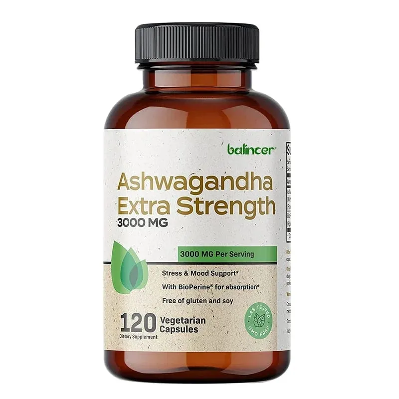 Balincer Ashwagandha Capsules | Ashwagandha Extract Supplement | Boost Energy Relieve Stress Support Mood & Focus — image 9