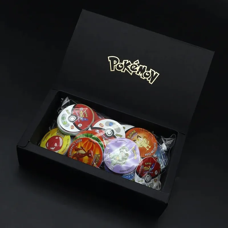 1a/2a/3a edizione Ash Ketchum Starter Tap Collection Card per Poke mon Tazos Album Trainer Round Pogs Cheetos Chipitaps — image 3