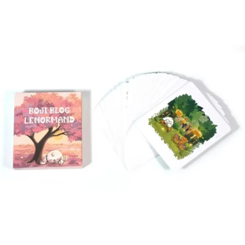 Boji Blog Lenormand Deck Le voyage d'un lapin à travers le destin Pour les amateurs de tarot — image 4