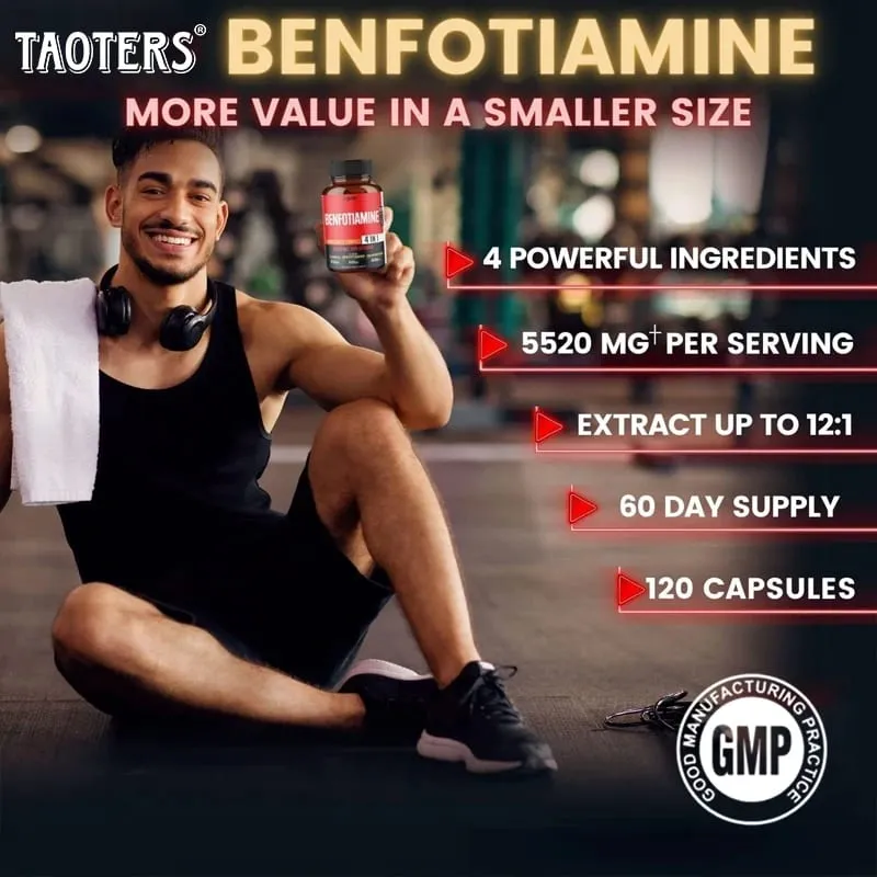 Suplemento diário de tiamina – auxilia no funcionamento do sistema nervoso, apoia a função muscular e é um suplemento energético natural — image 3