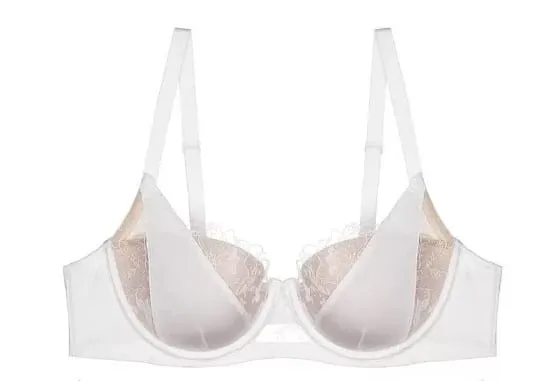 Set Bra Seksi Sulaman Renda Perancis Push Up Minimizer Mengumpul Sokongan Penuh Liputan Keselesaan Pakaian Dalam untuk Wanita Berpayudara Besar 2PCS — image 9