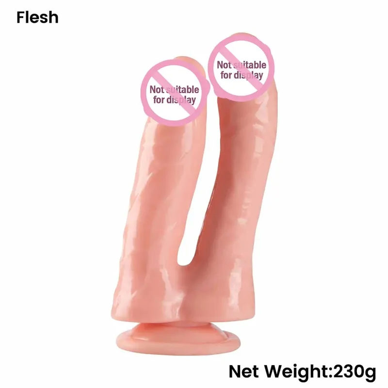 Doppelenddildo, Sexmaschine, realistischer Dildo mit Saugnapf, G-Punkt, Orgasmus, Analplug, Sexspielzeug für Frauen, JoinJJtoy — image 8