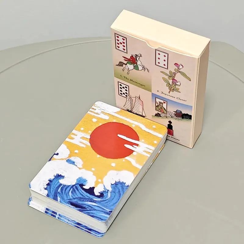 An Ukiyo-e Lenormand Oracle การ์ด 36 ชิ้นญี่ปุ่น Ukiyo-e สไตล์ Divination Tarot Deck Fortune Telling Oracle การ์ด — image 2