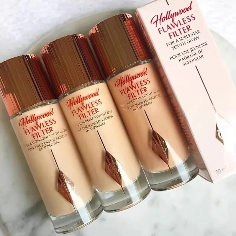 Charlotte Tilbury Liquid Foundation Cushion Foundation Setting Spray Pressed Powder Concealer Φυσικό ενυδατικό άψογο μακιγιάζ — image 1