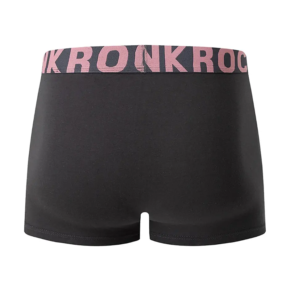 4 Piece Set Of Men's Cotton Comfortable Soft And Versatile Underwear Plus Size Casual Boxer Shorts Sports Cycling Base Shorts — image 11
