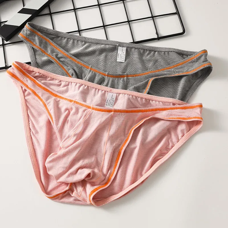Uomini Sexy Slip Biancheria Intima Modale Traspirante Slip Bikini Mutande Cuecas Calzoncillos Morbido U Pouch Lingerie da Uomo Hombre Slip — image 9