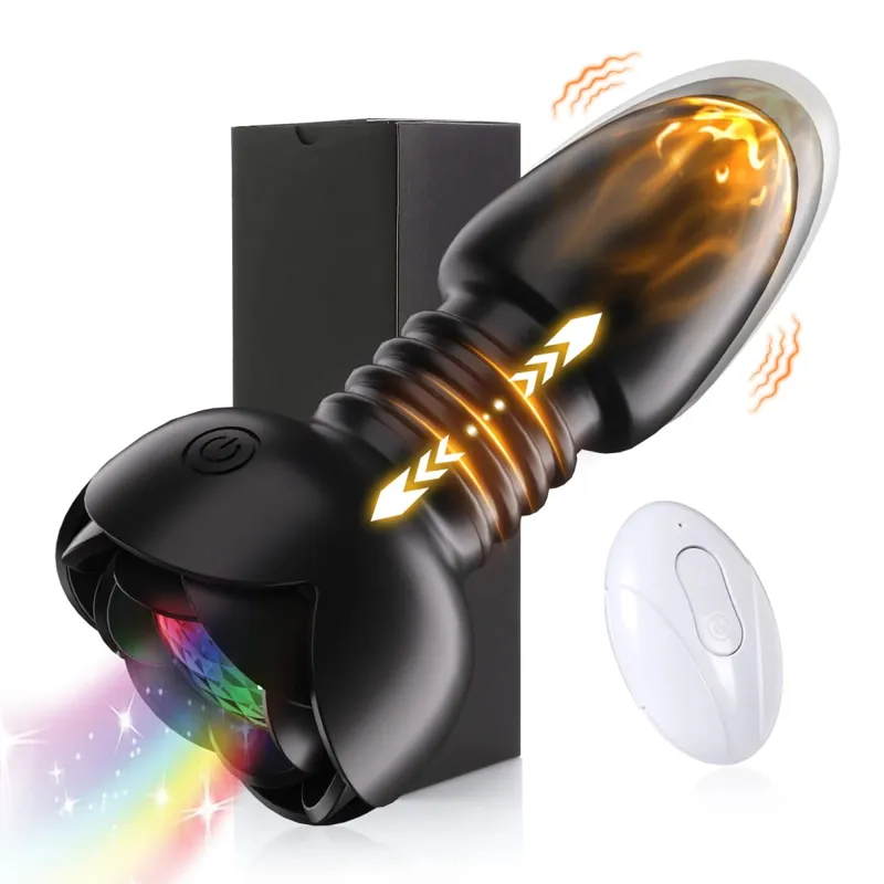Anal Plug Teleskop Sex Spielzeug für Männer Fernbedienung Butt Plug Prostata Massagegerät Weibliche Vagina Masturbato Erwachsene Anal Sex Spielzeug 18 — image 7