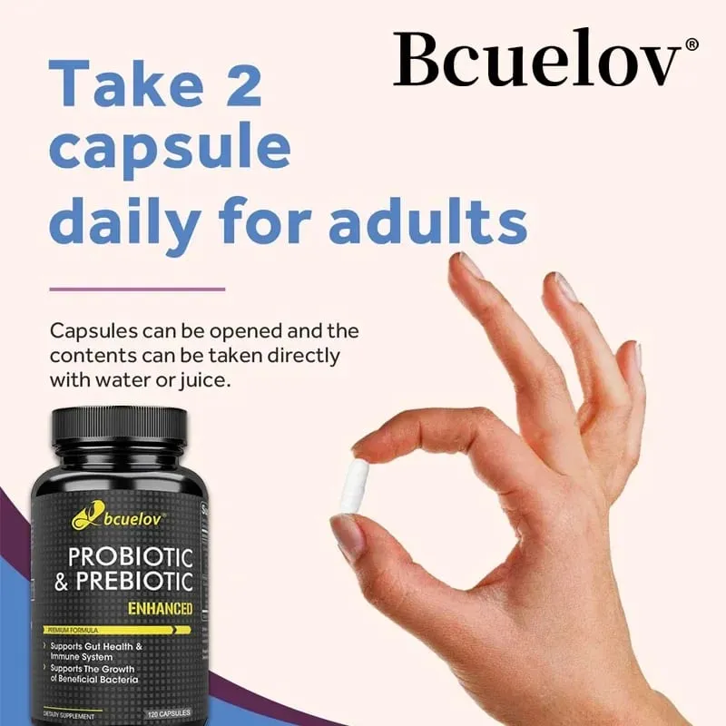 Les probiotiques et les prébiotiques soutiennent la santé intestinale et le système immunitaire Soulagent la constipation, les ballonnements, la mauvaise haleine, l'acné et les imperfections. — image 6