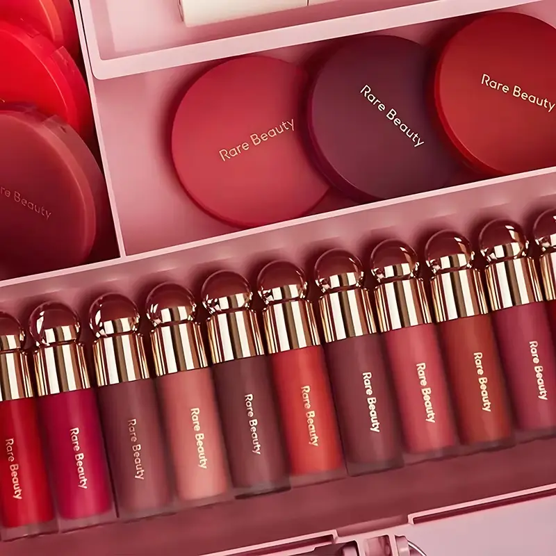 Rare Beauty New Liquid Blush and Liquid Luminizer Bundle Set Enchant Enlighten Hightlighter Happy Joy Lucky Love Hope Blush Gift — image 1