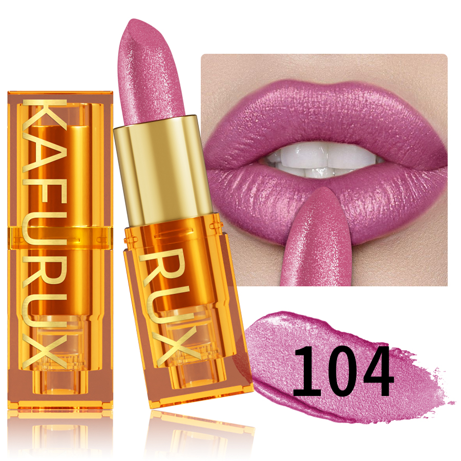 16Colors Bold & Intense Glitter Shiny Metallic Lipstick Lip Tint Long Lasting Lip Senior Matte Lip Makeup Gifts for Women Cosme — image 10