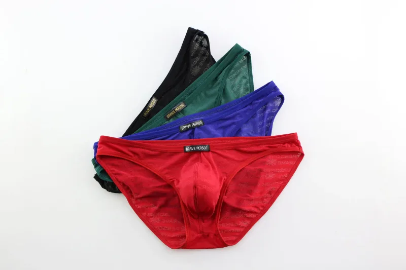 Brave Person ผู้ชายใหม่ String บิกินี่กางเกงบุรุษโปร่งใสสบาย Ropa ภายใน Hombre — image 21