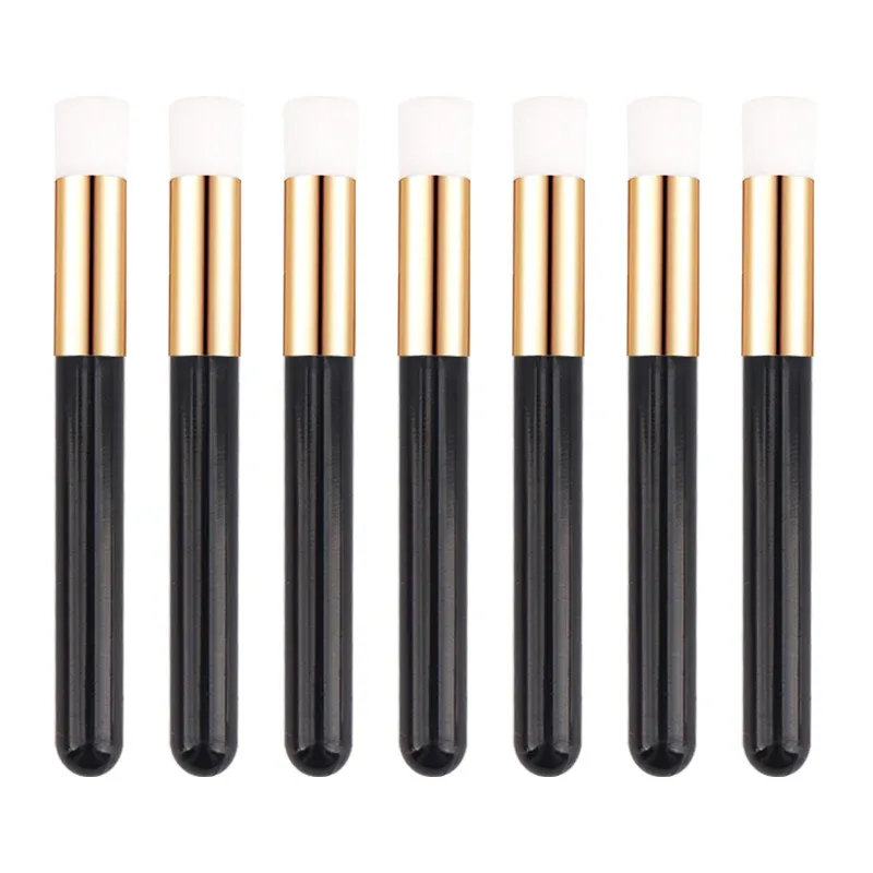 5 個まつげクリーンブラシラッシュシャンプーコーム中空まつげエクステンションブラシはがす鼻毛穴にきび除去メイクブラシ