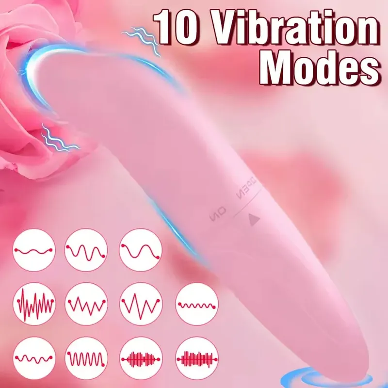 Mini Bullet Vibrator for Women Vagina Stimulator G Spot Clitoris Nipple Vibrating Massager Clitoral Dildo Sex Toys for Couples — image 4