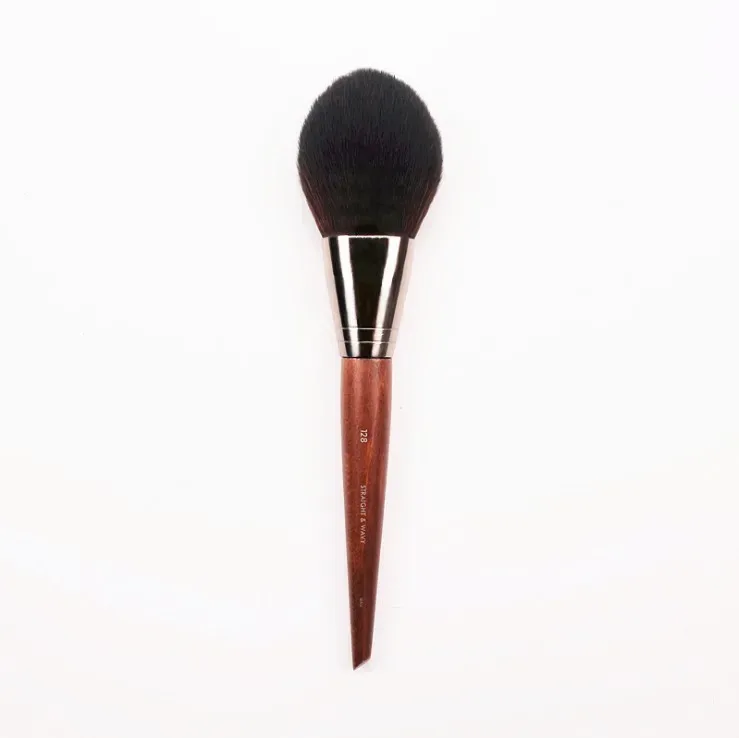 1 pz MF Pennelli per trucco morbido in legno naturale Fondotinta in polvere Correttore Pennello per trucco Blush Capelli sintetici Ombra Strumenti di alta qualità — image 7