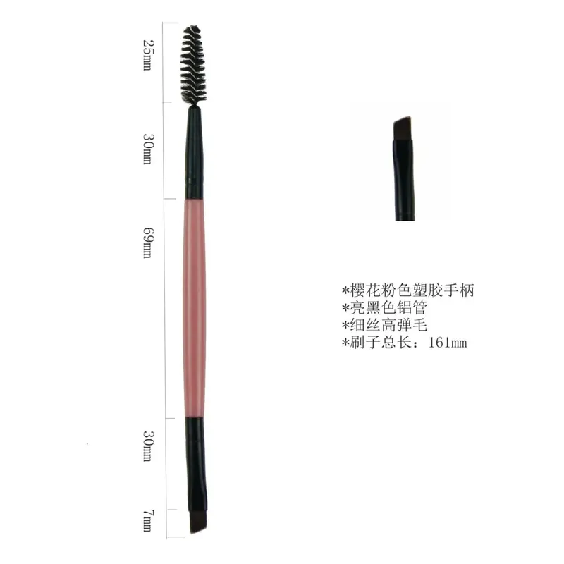 Nuovo Pennello per sopracciglia Pennello per eyeliner per sopracciglia Pennello per correttore Pennelli per trucco professionale Microbrashi per ciglia HZS03 — image 17