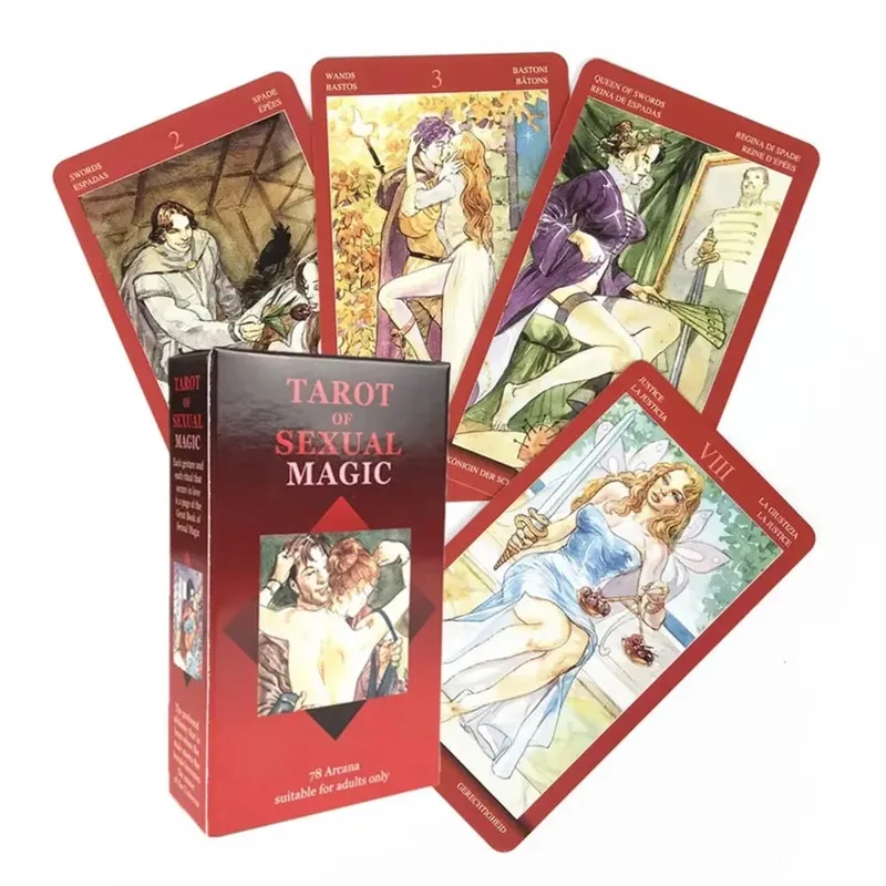 Tarot Cards Sex Magic Full English Version Table Game Birthday Gift Family Party Supports Wholesale 78 Sheets/Box