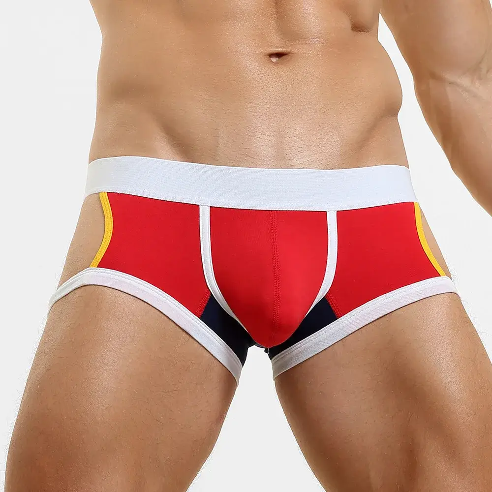 Slip plat taille basse en forme de U pour hommes, sous-vêtements tendance, Design léger, vêtements intérieurs confortables pour hommes — image 29